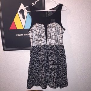 Black and White Cross Dress